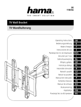 Hama 00118056 TV Wall Bracket El kitabı