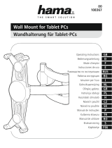 Hama Wall Mount for Tablet PCs El kitabı
