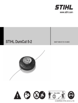 STIHL DuroCut mowing head 5-2 Kullanım kılavuzu