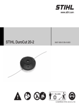 STIHL DuroCut mowing head 20-2 Kullanım kılavuzu