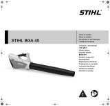 STIHL BGA 45 Kullanım kılavuzu