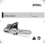 STIHL GS 461 Kullanım kılavuzu