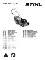 STIHL RM 248.1, RM 253.1 Kullanım kılavuzu