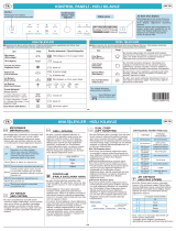 Bauknecht MW 3391 SX Program Chart