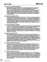 Bauknecht DEHL 3660 GY Program Chart