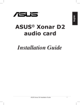 Asus Audio Card Xonar D2 Yükleme Rehberi