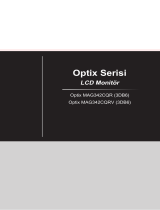 MSI Optix MAG342CQRV El kitabı