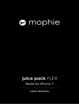 Mophie juice pack FLEX Kullanım kılavuzu