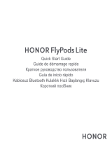Honor FlyPods Lite Hızlı başlangıç ​​Kılavuzu