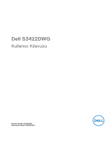 Dell S3422DWG Kullanici rehberi