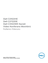 Dell I C3422WE Kullanici rehberi
