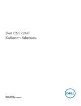 Dell C5522QT Kullanici rehberi