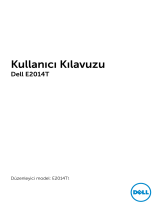 Dell E2014T Kullanici rehberi