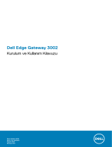 Dell Edge Gateway 3000 Series Kullanici rehberi