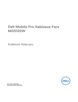 Dell Mobile Pro Wireless Mouse MS5120W Kullanici rehberi