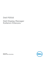 Dell P2016 Kullanici rehberi