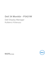 Dell P3421W Kullanici rehberi