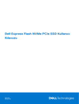 Dell PowerEdge Express Flash NVMe PCIe SSD Kullanici rehberi