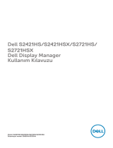 Dell S2721HSX Kullanici rehberi