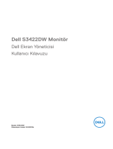 Dell S3422DW Kullanici rehberi