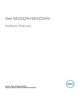 Dell SE2222HV Kullanici rehberi