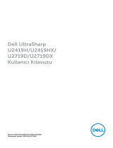 Dell U2719D Kullanici rehberi
