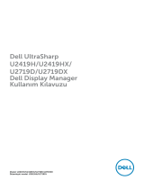 Dell U2719D Kullanici rehberi