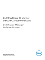 Dell U2722DE Kullanici rehberi