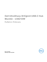 Dell U3821DW Kullanici rehberi