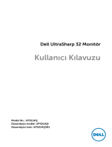 Dell UP3214Q Kullanici rehberi