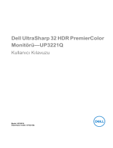 Dell UP3221Q Kullanici rehberi