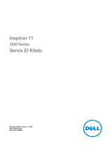 Dell Inspiron 3158 2-in-1 Kullanım kılavuzu
