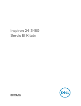 Dell Inspiron 3480 AIO Kullanım kılavuzu