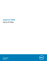 Dell Inspiron 5405 Kullanım kılavuzu