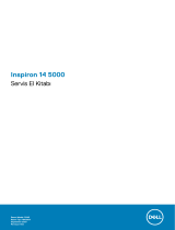 Dell Inspiron 5459 Kullanım kılavuzu