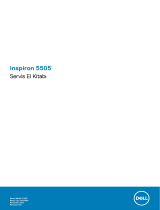 Dell Inspiron 5505 Kullanım kılavuzu