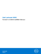 Dell Latitude 5400 El kitabı