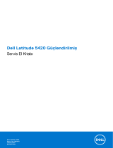 Dell Latitude 5420 Rugged El kitabı