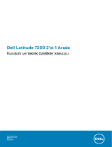 Dell Latitude 7200 2-in-1 El kitabı