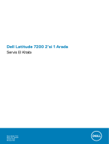 Dell Latitude 7200 2-in-1 El kitabı