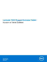 Dell Latitude 7220 Rugged Extreme El kitabı