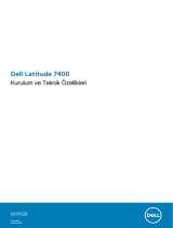 Dell Latitude 7400 El kitabı