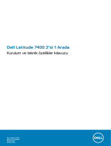 Dell Latitude 7400 2-in-1 El kitabı