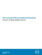 Dell Latitude 7410 Chromebook Enterprise El kitabı