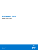 Dell Latitude E6540 El kitabı