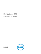 Dell Latitude XT3 El kitabı
