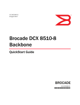 Brocade Communications Systems DCX 8510-8 Backbone Hızlı başlangıç ​​Kılavuzu