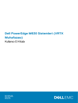 Dell PowerEdge M630 (for PE VRTX) El kitabı