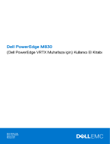 Dell PowerEdge M830 (for PE VRTX) El kitabı