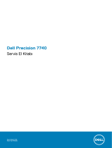 Dell Precision 7740 Kullanım kılavuzu